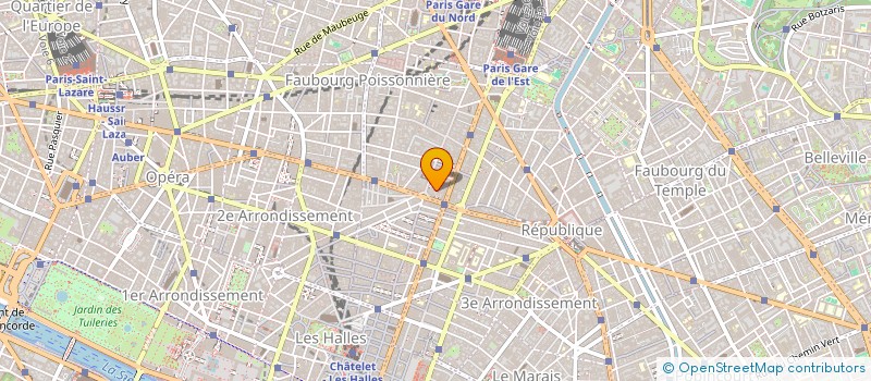 localisation de l'entreprise M T COIFFEUR  PARIS 10