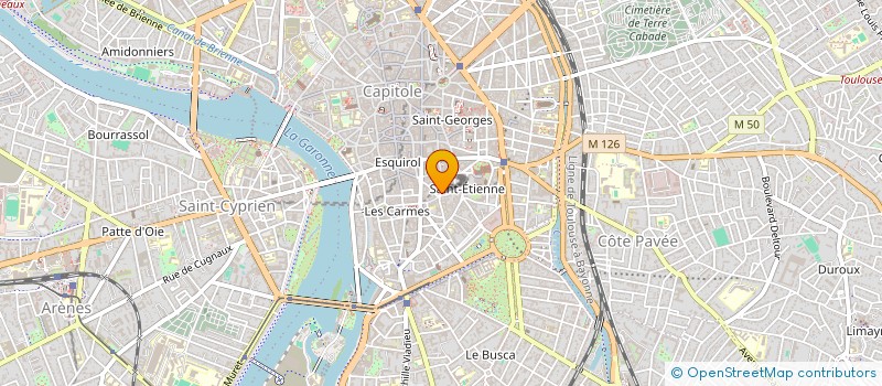localisation de l'entreprise M-T CYPRIEN à TOULOUSE