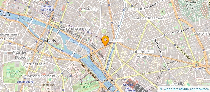 localisation de l'entreprise M.T.D. COURTAGE  PARIS