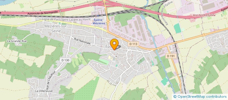 localisation de l'entreprise M.T.E INTERNATIONAL  EPONE