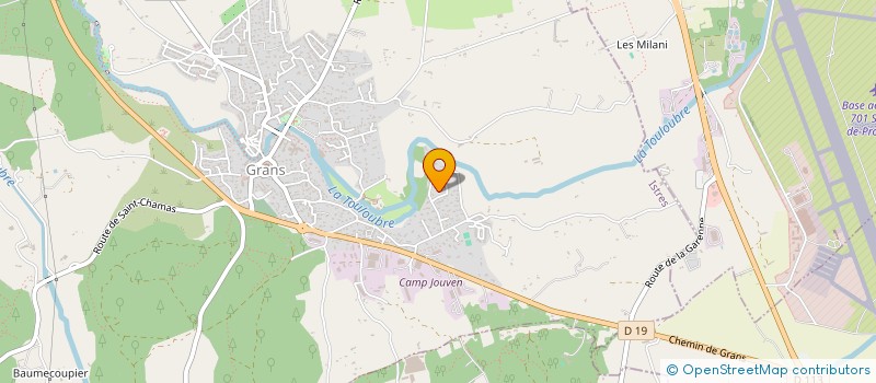 localisation de l'entreprise M T ENERGY  GRANS