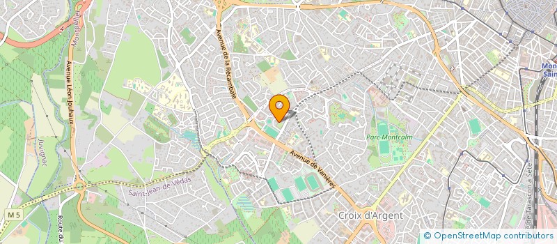 localisation de l'entreprise M T G BATISUD à MONTPELLIER