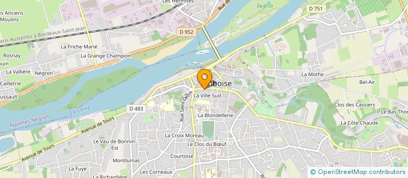 localisation de l'entreprise M T H  AMBOISE