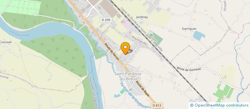 localisation de l'entreprise M-T-H.PARTENAIRE à SAINT-PARDOUX-DU-BREUIL