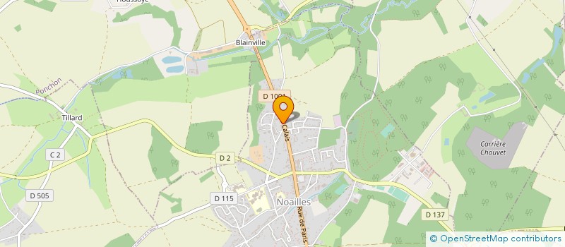 localisation de l'entreprise M T I FRANCE  NOAILLES