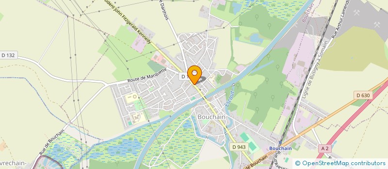 localisation de l'entreprise M.T.M à BOUCHAIN