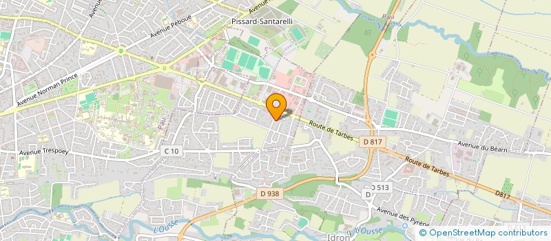 localisation de l'entreprise M.T.M IMMO  BIZANOS