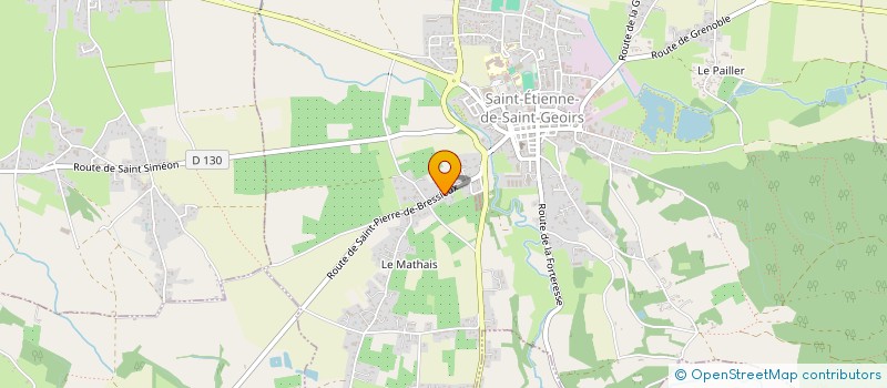 localisation de l'entreprise M T MULTI SERVICES  SAINT-ETIENNE-DE-SAINT-GEOIRS