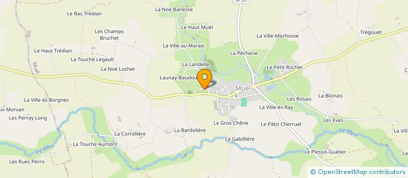 localisation de l'entreprise M.T.P. AGRI  MUEL