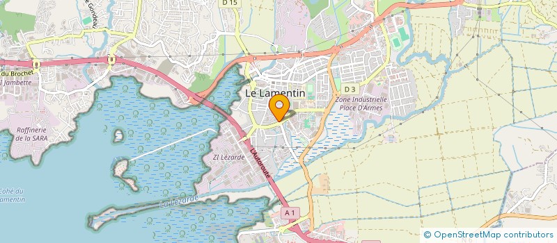 localisation de l'entreprise M.T.R à LE LAMENTIN