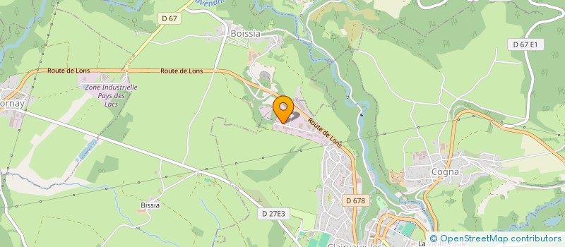 localisation de l'entreprise M T S à CLAIRVAUX-LES-LACS