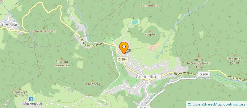 localisation de l'entreprise M.T.S.  GRENDELBRUCH