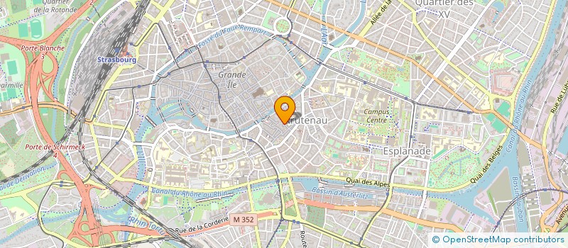 localisation de l'entreprise M.T SERVICES à STRASBOURG