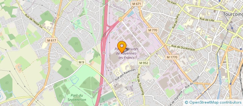 localisation de l'entreprise M.T.SOMMEIL à BONDUES