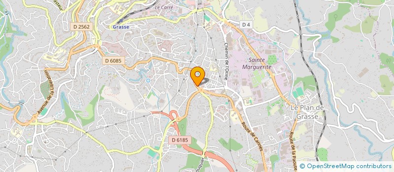 localisation de l'entreprise M.T.W  GRASSE