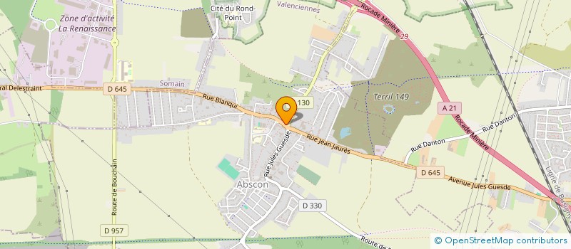 localisation de l'entreprise M TA FRITE  ABSCON