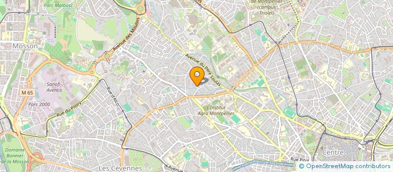 localisation de l'entreprise M TANGUC à MONTPELLIER