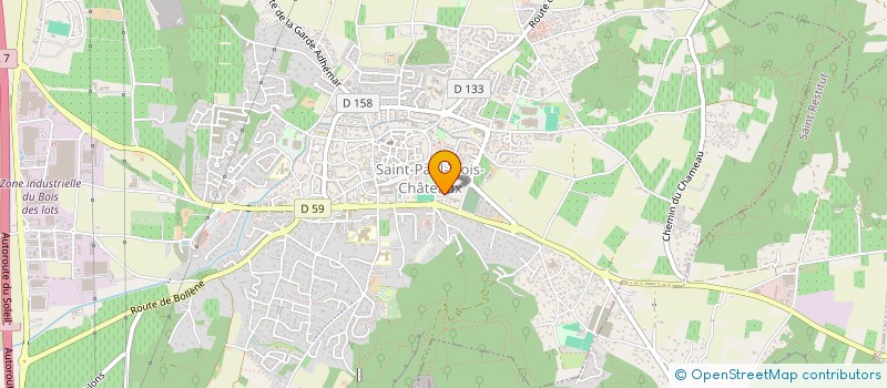 localisation de l'entreprise M TAXI  LA GARDE ADHEMAR