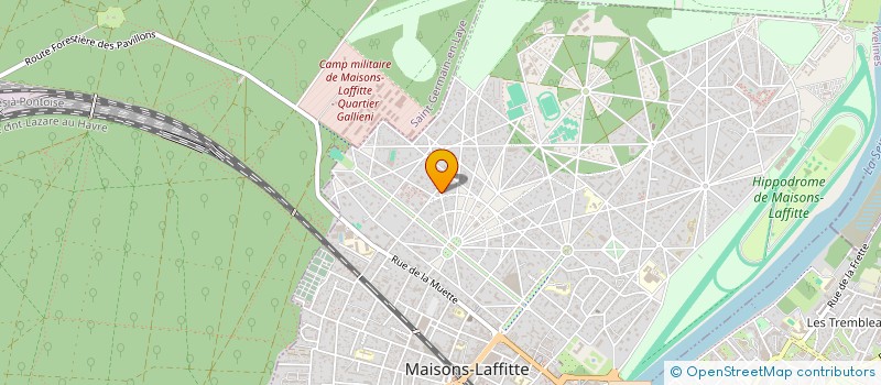 localisation de l'entreprise M TAXI à MAISONS-LAFFITTE