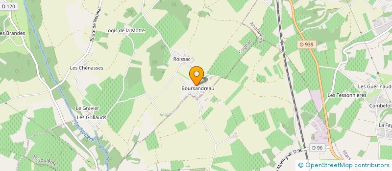 localisation de l'entreprise M&TB RENOVATION  SAINT-GENIS-D'HIERSAC