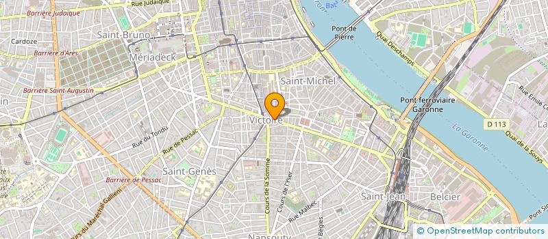 localisation de l'entreprise M.TE.A SARL à BORDEAUX