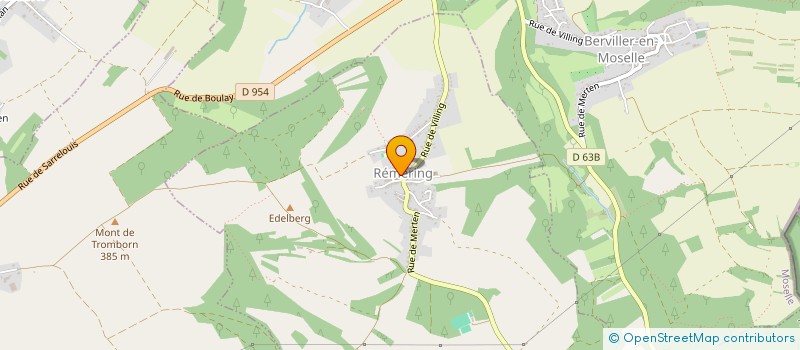 localisation de l'entreprise M-TECH  BOUZONVILLE