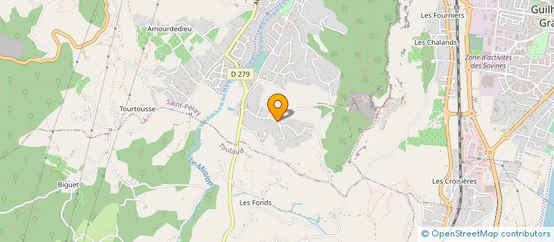 localisation de l'entreprise M TECH à SAINT-PERAY