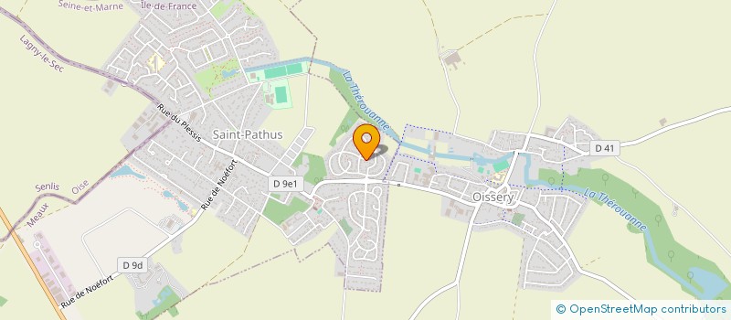 localisation de l'entreprise M'TECH ELEC  SAINT-PATHUS