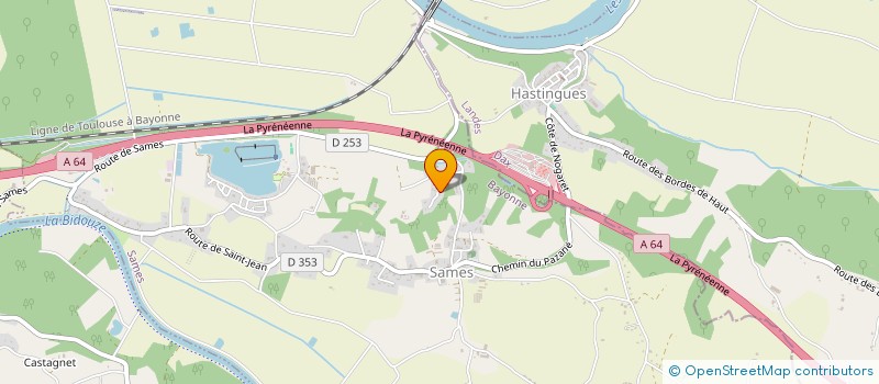 localisation de l'entreprise M. TEK AUTOMATISMES  SAMES