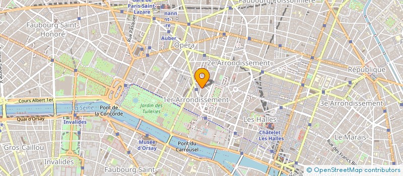 localisation de l'entreprise M-TEX à PARIS