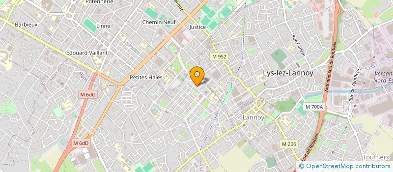 localisation de l'entreprise M.TEX à HEM