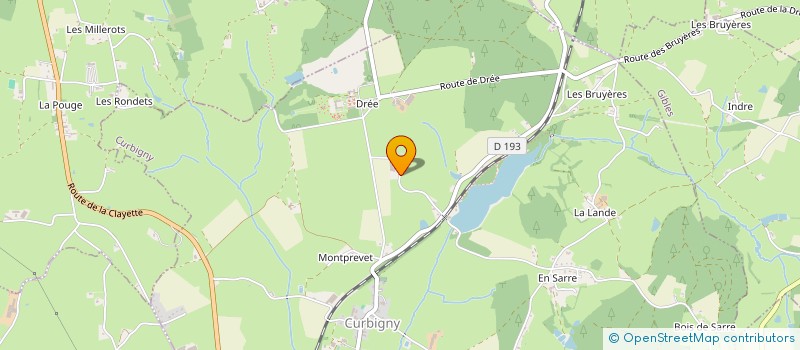 localisation de l'entreprise M TEX  CURBIGNY