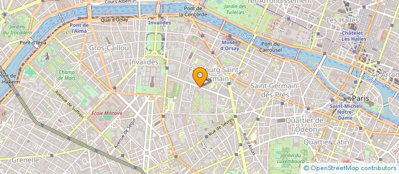 localisation de l'entreprise M THERESE DE FERAL  PARIS