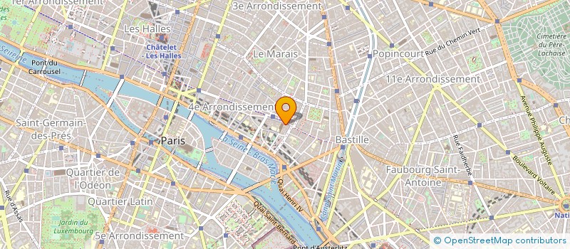 localisation de l'entreprise M THERESE KUHN  PARIS