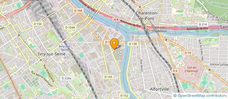 localisation de l'entreprise M. THOMAS THUILLIER ET MME CELINE DUVAL  IVRY-SUR-SEINE