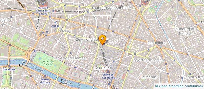 localisation de l'entreprise M'TIR SAS  PARIS