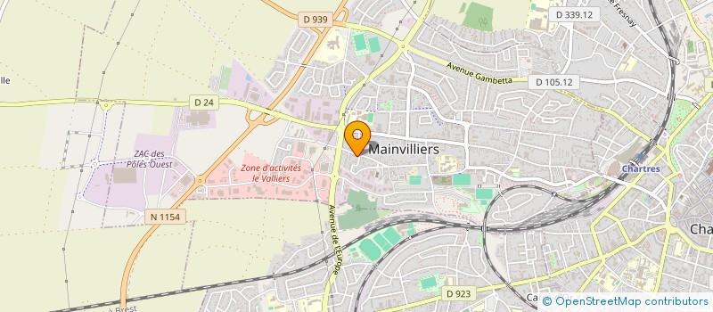 localisation de l'entreprise M' TOIT à MAINVILLIERS