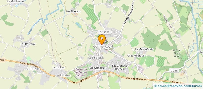 localisation de l'entreprise M'TON'BUS'17  NIEULLE-SUR-SEUDRE