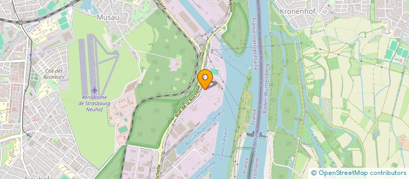 localisation de l'entreprise M-TRADE à STRASBOURG