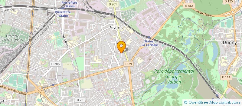 localisation de l'entreprise M'TRANS & LOGISTIC à MONTREUIL