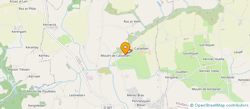 localisation de l'entreprise M TREIZE  BEUZEC CAP SIZUN