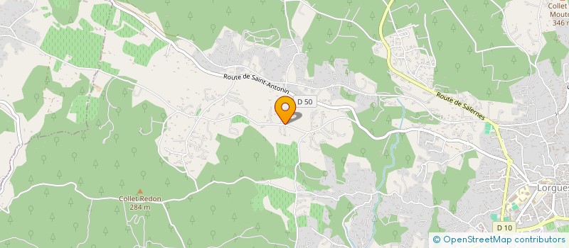 localisation de l'entreprise M-TRYANA GROUP  LORGUES