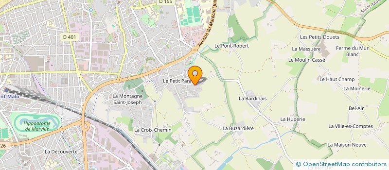 localisation de l'entreprise M&TY à SAINT-MALO