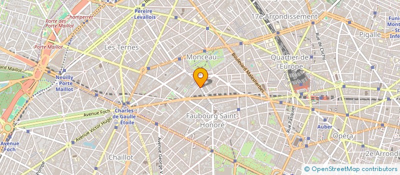 localisation de l'entreprise M U 13 SERVICES à PARIS