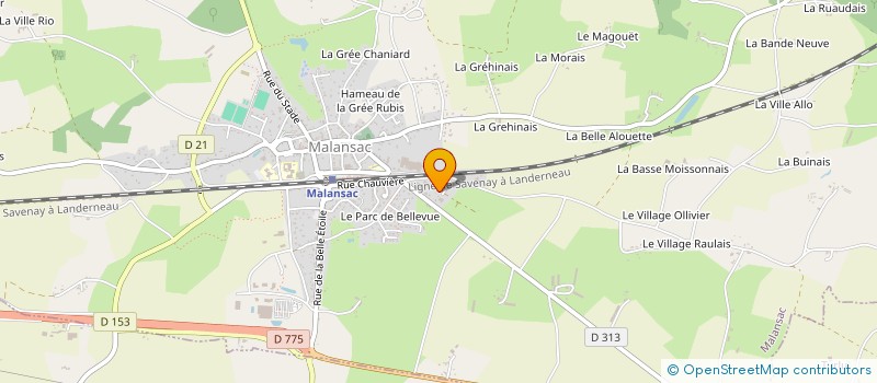 localisation de l'entreprise M.U.P. à CADEN