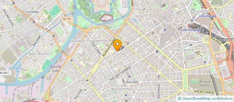localisation de l'entreprise M.U.S.E: MOBILISATION UNIVERSELLE POUR LA SOLIDARITE ET L'ECHANGE à LILLE