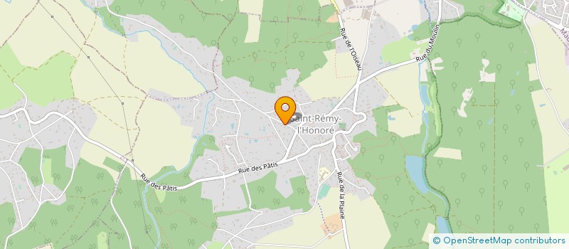 localisation de l'entreprise M V à SAINT-REMY-L'HONORE