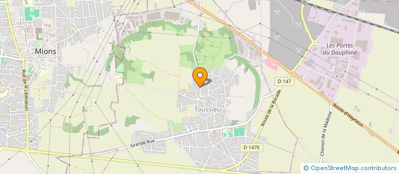 localisation de l'entreprise M V A à TOUSSIEU