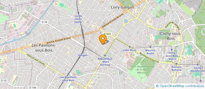 localisation de l'entreprise M V A à LIVRY-GARGAN