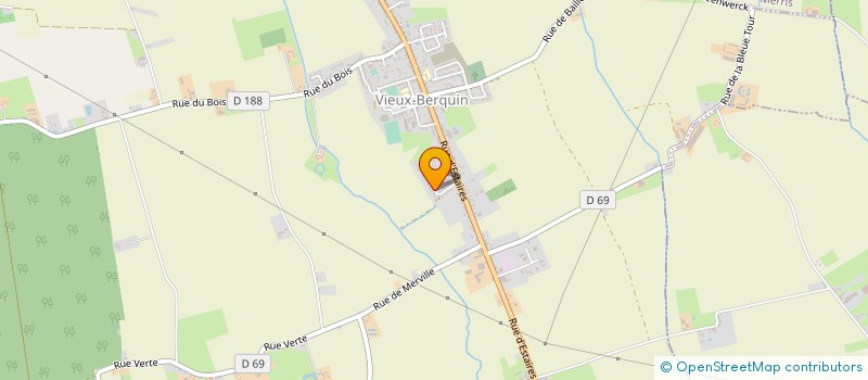 localisation de l'entreprise M.V.B.H  VIEUX-BERQUIN